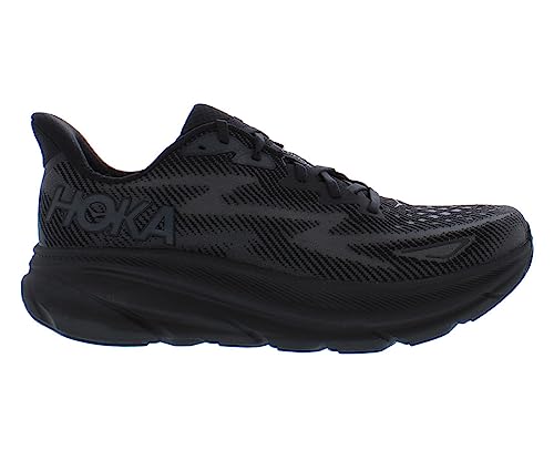 HOKA Clifton 9 Mens Shoes Size 10, Color: Black/Black - product image