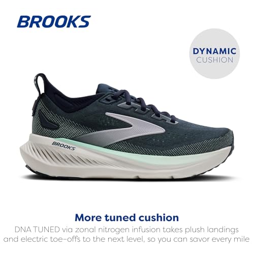 Brooks Women’s Glycerin 23 Neutral Running Shoe - Spellbound/Yucca/Pink - 9 Medium