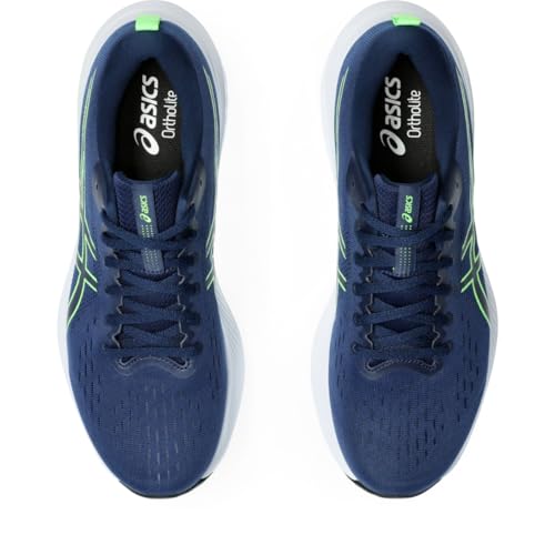 ASICS Men's Gel-Excite 10 Running Shoes, 11.5, Blue Expanse/Lime Burst