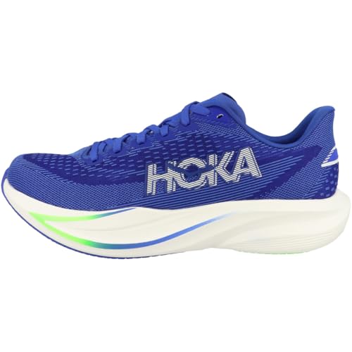 Hoka Men's Mach 7 Cobalt Blue/Neon Green 11 Medium