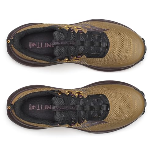 Saucony Men's Xodus Ultra 4 Sneaker, Kodiak/Wine, 9