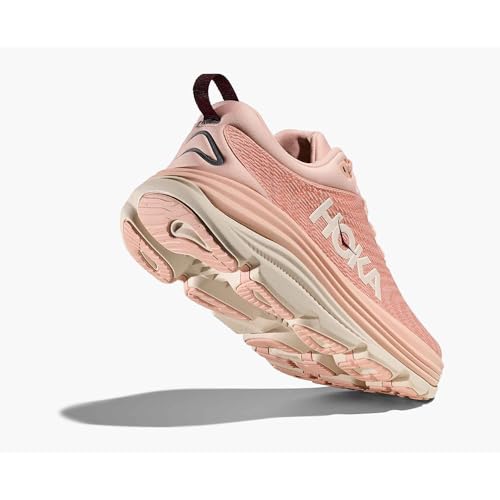 Hoka Women's Gaviota 5 Sneaker, Rose Latte/Rose Cream, 5.5 - alternate view 8