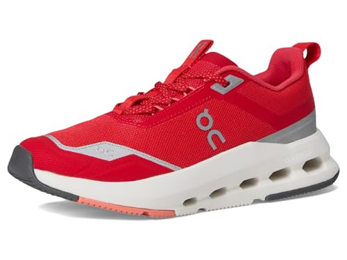 On Unisex Kids Cloudnova Youth (Big Kid), Red/Terra, 5, Medium