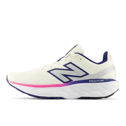 New Balance Women's Fresh Foam 520 v9 Running Shoe, Angora/Blue Oyster, 11