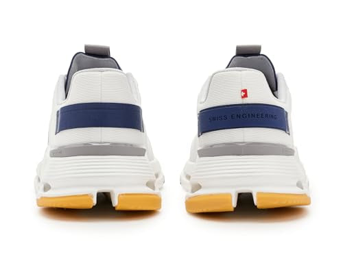 On Mens Cloudnova Form 2 Ivory/Zodiac 8.5 Medium