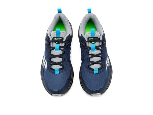 Saucony Men's Excursion Tr17 Sneaker, Navy/Black, 10