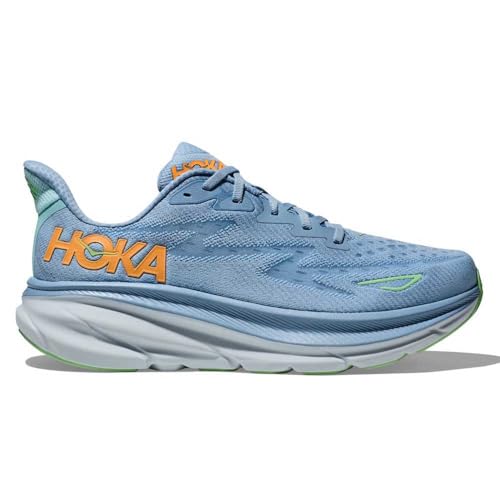 Hoka One One Clifton 9 Men's Gymnastics Shoes, Blue, 9 Men