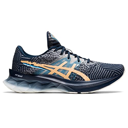 ASICS Womens Novablast French Blue/Champagne 7.5 B - Medium