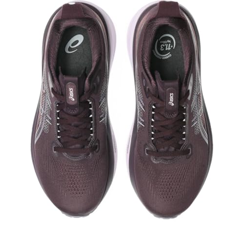 ASICS Women's Gel-Kayano 33 Running Shoes, 7.5, Dark Aubergine/Dahlia