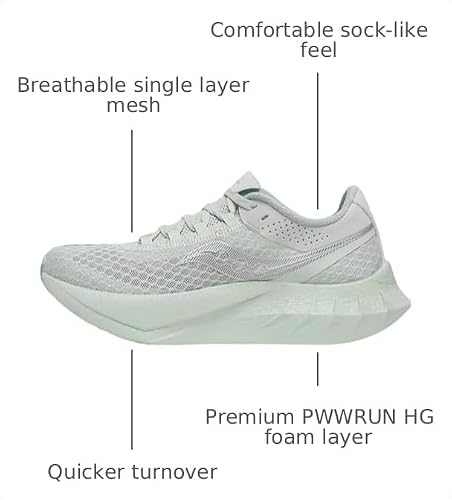 Saucony Women's Endorphin Pro 4 Sneaker, Mist, 9.5