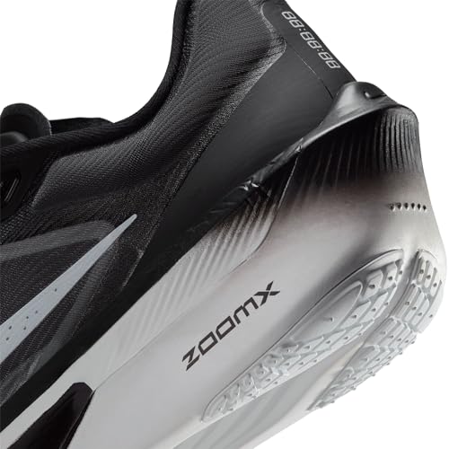Nike Zoom Fly 6 Men's Road Racing Shoes (FN8454-001, Black/Light Smoke Grey/White) Size 10.5
