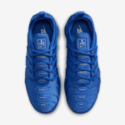 Nike Air Vapormax Plus Men's Shoes (HJ9148-480, Game Royal/Metallic Silver/White) Size 10.5