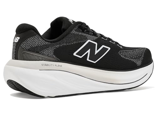 New Balance Women's Fresh Foam X 860v15 Running Shoe, Black/Nb 103 White, 8 W