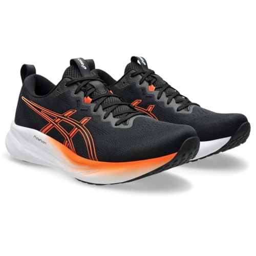 ASICS Men's Gel-Pulse 16 Running Shoes, 13, Black/NOVA Orange