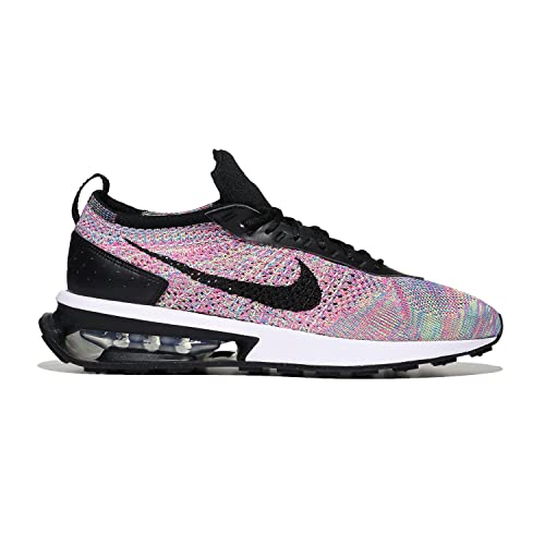 Nike Air Max Flyknit Racer Men's Shoes, Ghost Green/Pink Blast/Photo Blue/Black, Size 9.5
