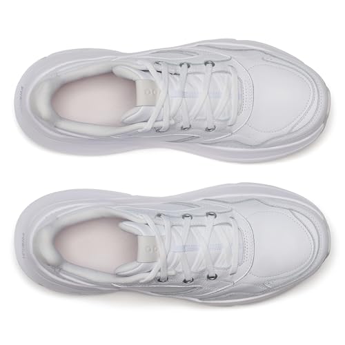 Saucony Women's Guide Metro Le Sneaker, White, 5.5 Wide