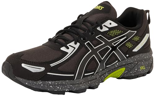 ASICS Men's Gel-Venture 6 Trainers, Obsidian Grey Black, 7 US
