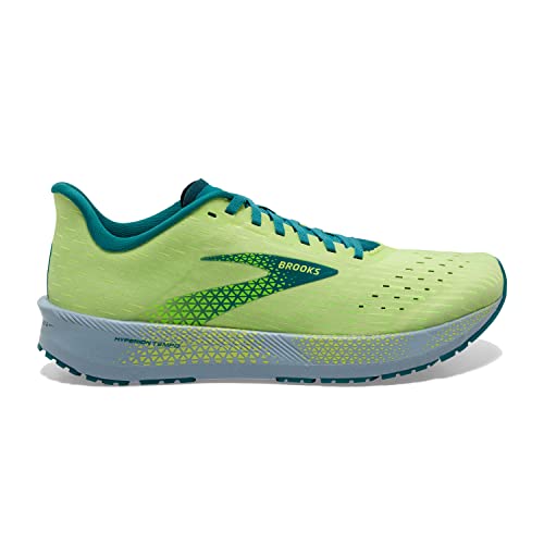 Brooks Men's Hyperion Tempo Road Running Shoe - Green/Kayaking/Dusty Blue - 10 Medium