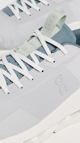 On Men's Cloudnova Form 2 Sneakers, Wolf/Tide, 9.5 Medium US