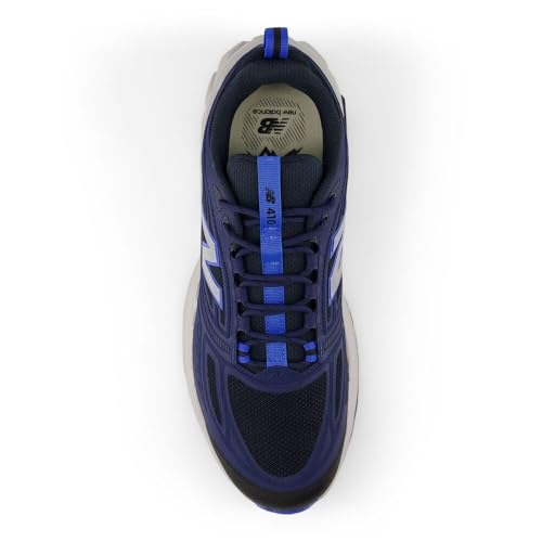 Men's New Balance 410 v9 Trail Shoes in NB Navy/Blue Bird alternate view 4