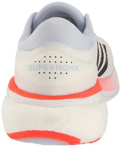 adidas Women's Supernova 2 Running Shoe, White/Black/Solar Red, 11