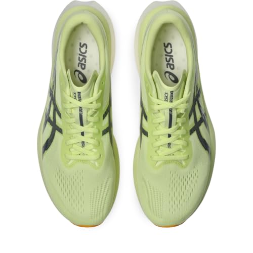 ASICS Men's Magic Speed 4 Running Shoes, 7, Huddle Yellow/Metropolis