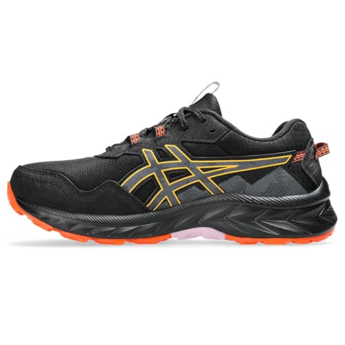 ASICS Women's Gel-Venture 10 Wp Sneaker, Black Carrier Grey, 6 US