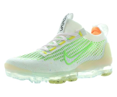 Nike Air Vapormax 2021 FK, Women's Trainers, White White Pearl Pink Candle, 8.5 US