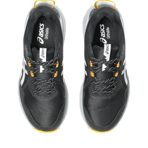 ASICS Women's Gel-Venture 10 Running Shoes, 8, Black/Light UBE