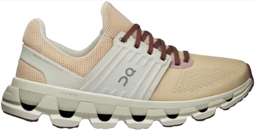 On Women's Cloudswift 3 AD Sneakers, Savannah/Ice, 6 Medium US