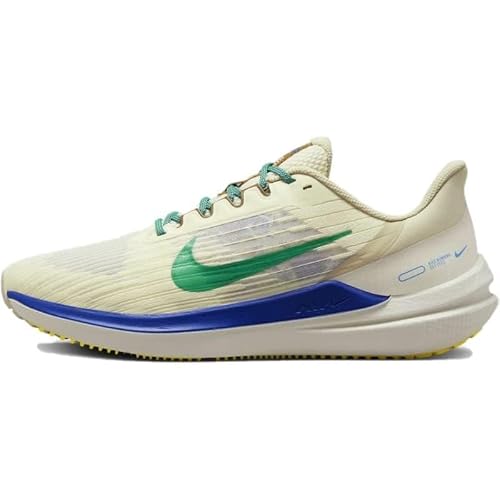 Nike Mens Air Winflo 9 PRM Running, COCONUT MILK/STADIUM GREEN-SANDDRIFT, 12 UK (12.5 US)
