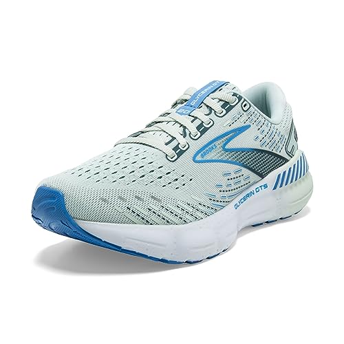 Brooks Women's Glycerin GTS 20 Supportive Running Shoe - Blue Glass/Marina/Legion Blue - 8.5 Medium