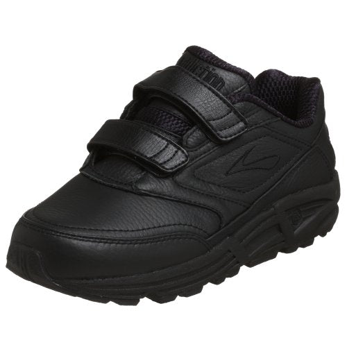 Brooks Women's Addiction Walker V-Strap Walking Shoe,Black,8.5 B