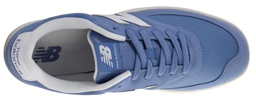 New Balance Men's 080 Court Sneaker, Fairweather Blue/Nb 103 White, 8