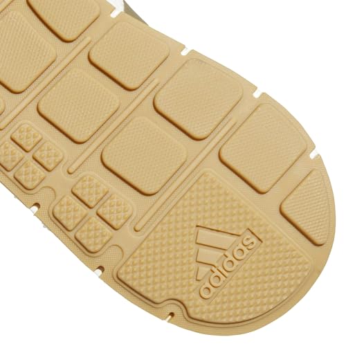 adidas Women's Swift Run 1.0, Off White/Khaki/Wonder Quartz, 8
