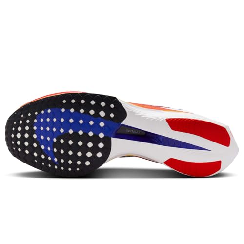Nike Vaporfly 3 Men's Road Racing Shoes (HQ3504-100, White/Black/University Red/Habanero Red) Size 12