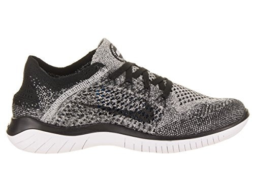 Nike Womens WMNS Free RN Flyknit 2018 942839 101 - Size 5.5W White/Black