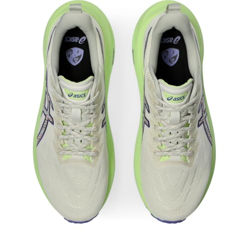 ASICS Men's GT-2000 13 Trail Running Shoes, 12, Nature Bathing/Lime Green