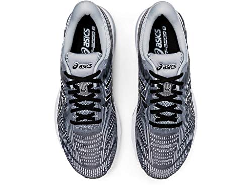 ASICS GT-2000 8 Piedmont Grey/Black 11 D (M)