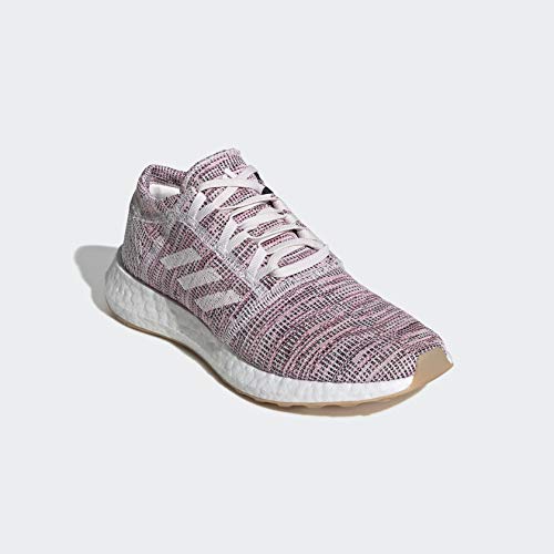 Adidas Performance Women's Pureboost Go Athletic Shoe, Orchid Tint/White/raw White, 9.5 M US