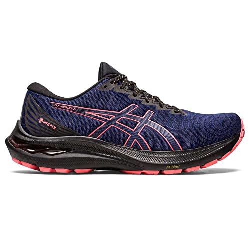 ASICS GT-2000 11 GTX Womens Running Trainers 1012B304 Sneakers Shoes (UK 4 US 6 EU 37, Black Indigo Blue 003)
