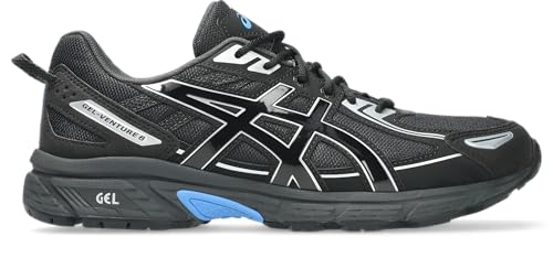 ASICS Men's Gel-Venture 6Sneaker, Black Blue Coast, 9.5 US