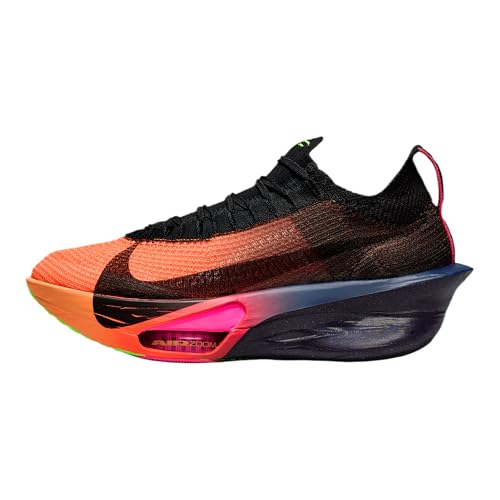 Nike Alphafly 3 Glam Women's Road Racing Shoes (Orange Pulse/Purple Dynasty/Electric Green/Black) Size 8