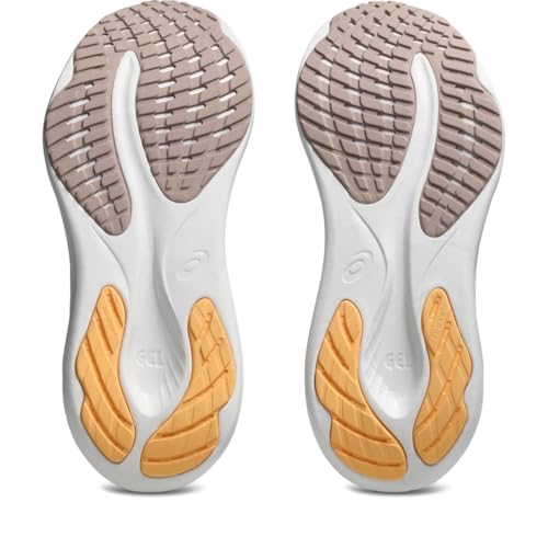 ASICS Women's Gel-Pulse 16 Running Shoes, 9, White/Fawn