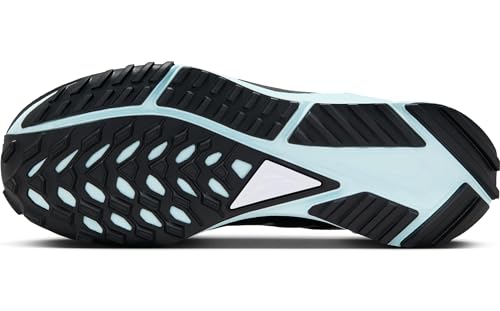 Nike Women's React Pegasus Trail 4 Gore-Tex Trainers, Lt Smoke Grey Black Glacier Blue, 9