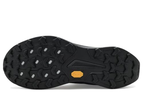 Saucony Men's Peregrine 16 GTX Sneaker, Black/Black/Black, 9