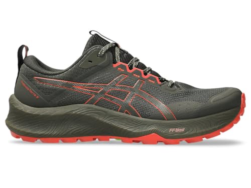 ASICS Men's Trabuco Terra 3 Trainers, Brown Stone Spicy Red, 7 US