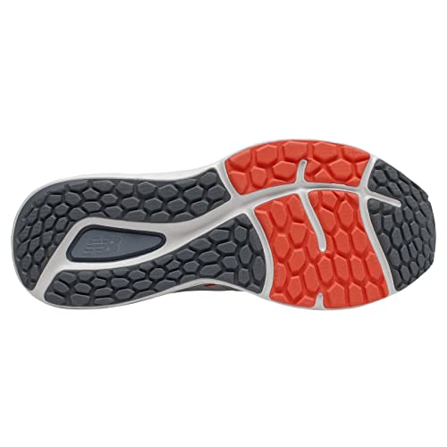 New Balance mens 680 V7 Running Shoe 8.5 X-Wide Grey/Ghost Pepper/Black