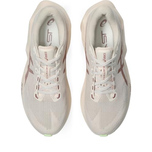 ASICS Men's NOVABLAST 6 Running Shoes, 9.5, Rose DUST/Illuminate Yellow