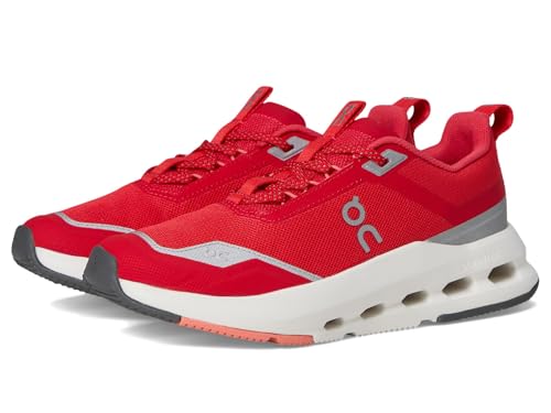 On Unisex Kids Cloudnova Youth (Big Kid), Red/Terra, 5, Medium